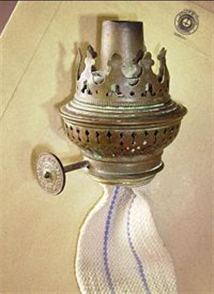 Grote foto oliestel pitten en olielamp lonten . diversen overige diversen