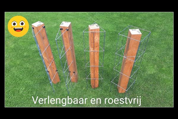 Grote foto plantenrekken tegen schuttingen muren en palen tuin en terras hekken en schuttingen