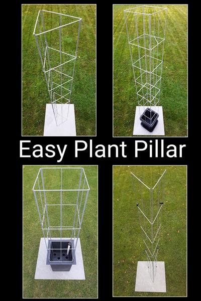 Grote foto plantenrekken tegen schuttingen muren en palen tuin en terras hekken en schuttingen