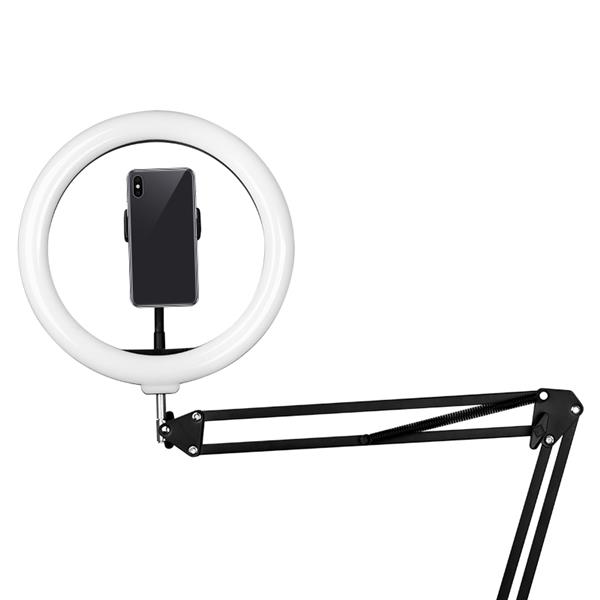 Grote foto lamp ring light 10 8w led zwart voor tafel witgoed en apparatuur persoonlijke verzorgingsapparatuur