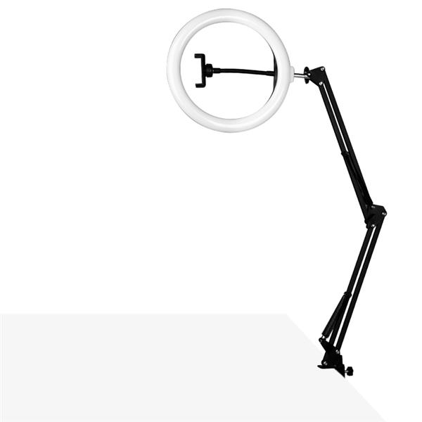 Grote foto lamp ring light 10 8w led zwart voor tafel witgoed en apparatuur persoonlijke verzorgingsapparatuur