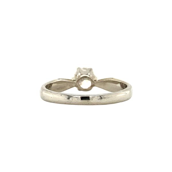 Grote foto witgouden solitair ring met diamant 14 krt 1497.5 sieraden tassen en uiterlijk ringen voor haar
