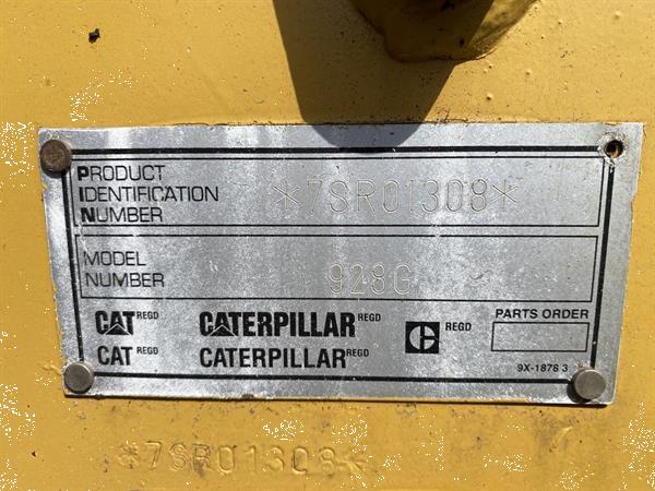 Grote foto caterpillar 928g agrarisch shovels