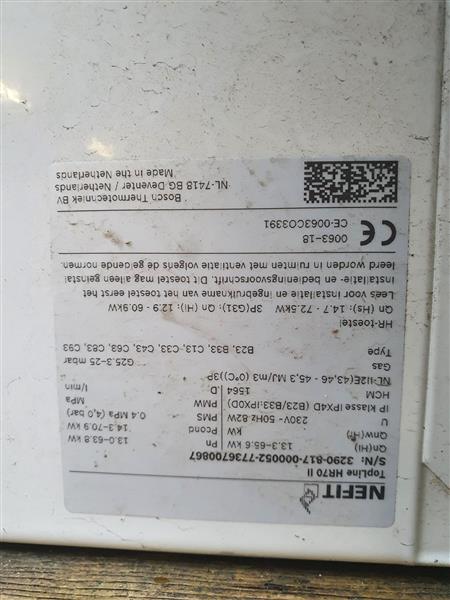 Grote foto nefit topline hr 70 doe het zelf en verbouw verwarming radiatoren