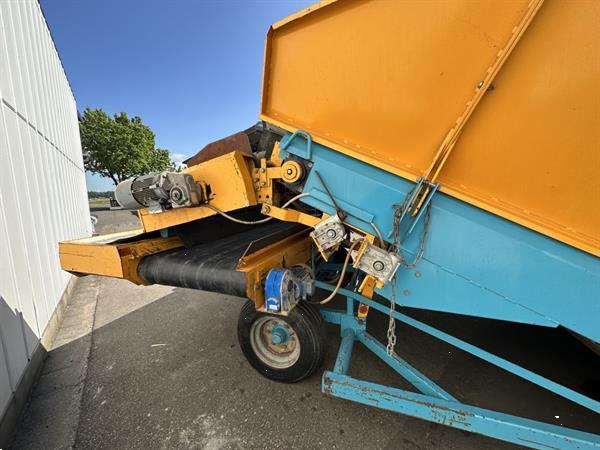 Grote foto climax progress 840e stortbunker met rollenreinigingsset agrarisch kisten