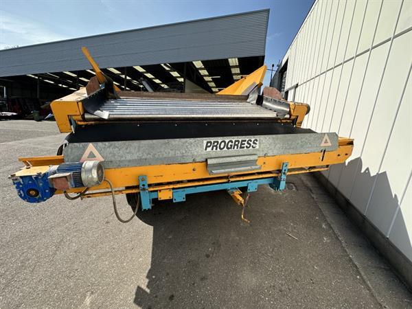 Grote foto climax progress 840e stortbunker met rollenreinigingsset agrarisch kisten