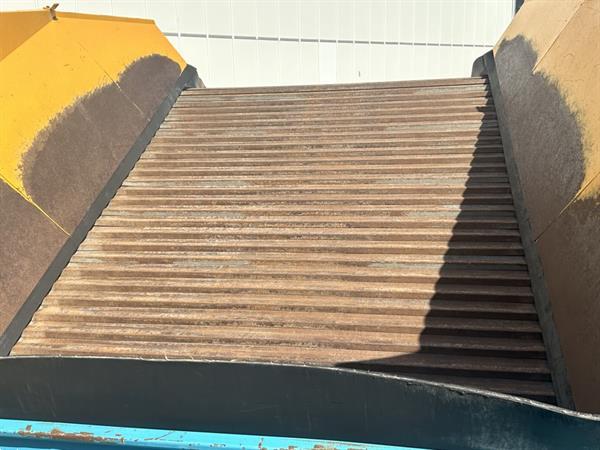 Grote foto climax progress 840e stortbunker met rollenreinigingsset agrarisch kisten