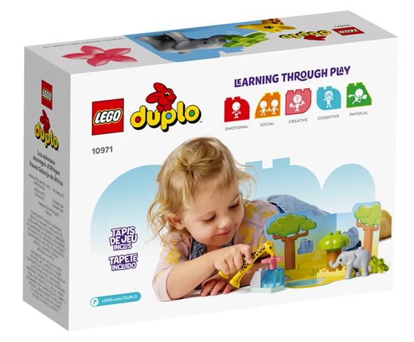 Grote foto lego duplo 10971 wilde dieren van afrika kinderen en baby duplo en lego