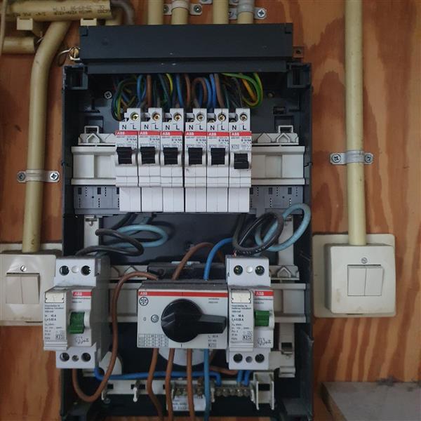 Grote foto aab haf groepenkast doe het zelf en verbouw elektra en kabels