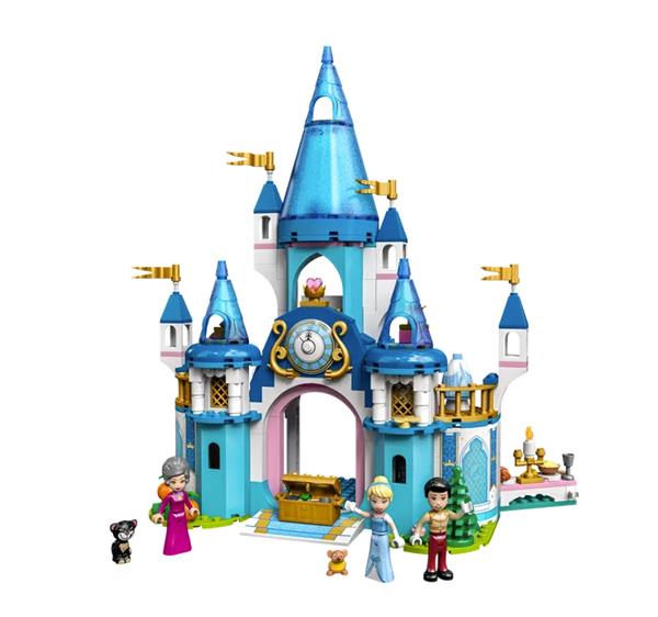 Grote foto lego disney 43206 het kasteel van assepoester en de knappe p kinderen en baby duplo en lego