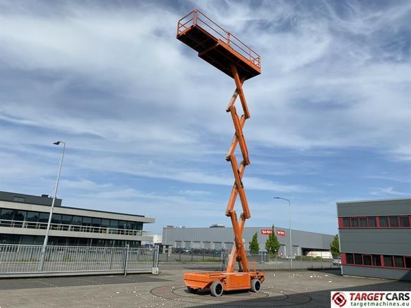 Grote foto holland lift monostar q 135el18 electric scissor work lift 1550cm doe het zelf en verbouw hoogwerkers