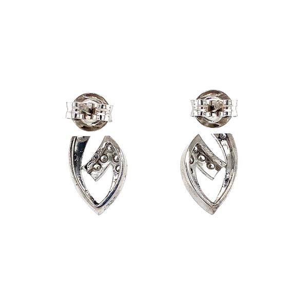 Grote foto witgouden oorstekers met diamant 14 krt 697.5 sieraden tassen en uiterlijk oorbellen
