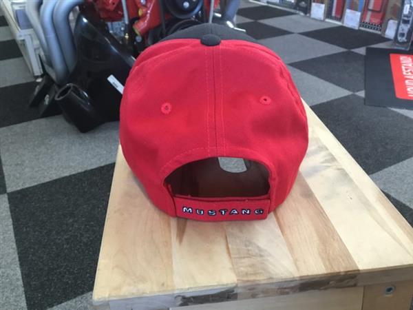 Grote foto baseball cap ford mustang zwart rood kleding dames hoeden en petten