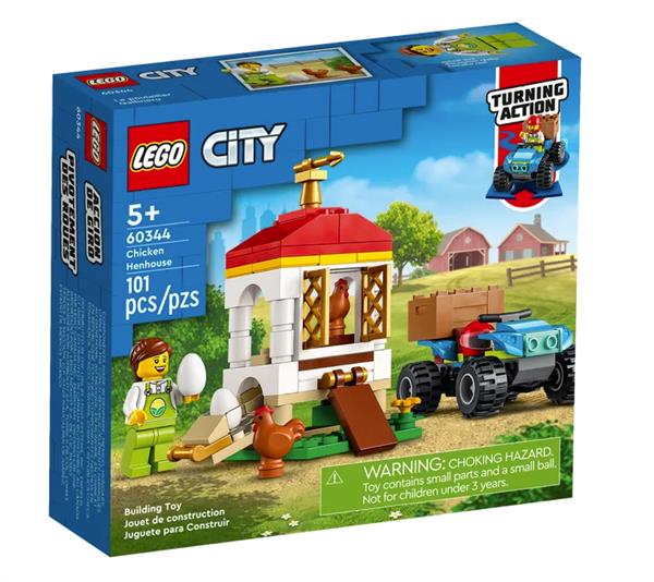 Grote foto lego city 60344 kippenhok kinderen en baby duplo en lego