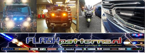 Grote foto led flitsers zwaailampen en meer... auto onderdelen verlichting