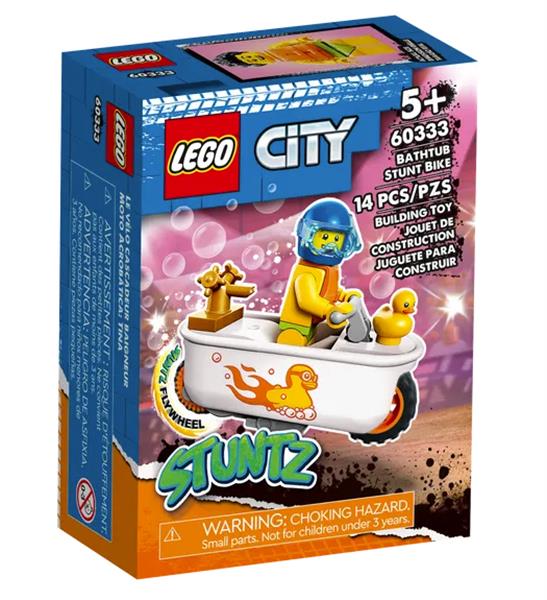 Grote foto lego city 60333 badkuip stuntmotor kinderen en baby duplo en lego