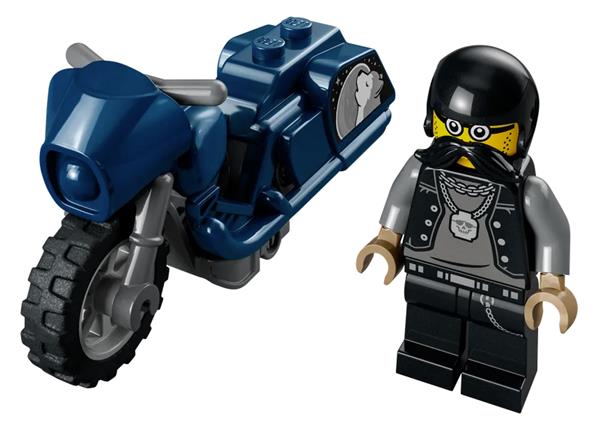 Grote foto lego city 60331 touring stuntmotor kinderen en baby duplo en lego
