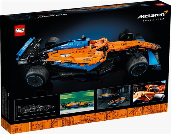 Grote foto lego technic 42141 mclaren formule 1 racewagen kinderen en baby duplo en lego