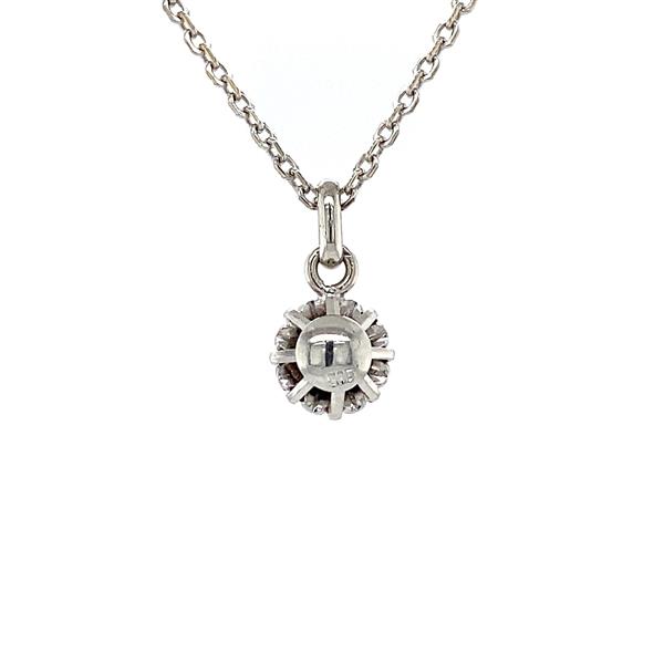 Grote foto witgouden solitair hanger met diamant 14 krt 212.5 sieraden tassen en uiterlijk bedels en hangers