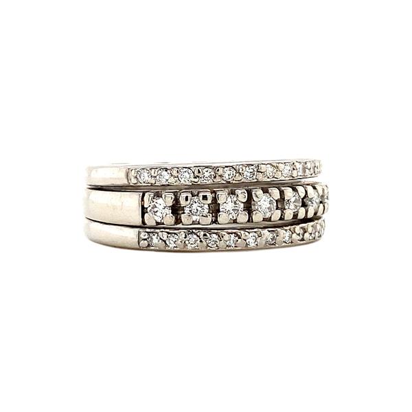 Grote foto witgouden ring met diamant 14 krt 1147.5 sieraden tassen en uiterlijk ringen voor haar