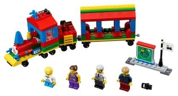 Grote foto lego 40166 legoland trein kinderen en baby duplo en lego