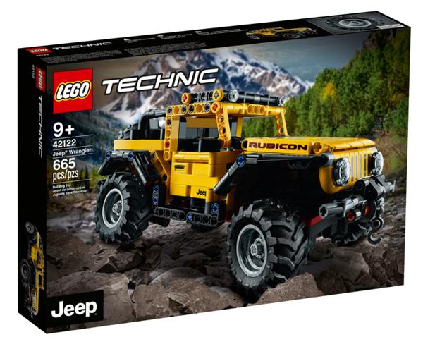 Grote foto lego technic 42122 jeep wrangler kinderen en baby duplo en lego