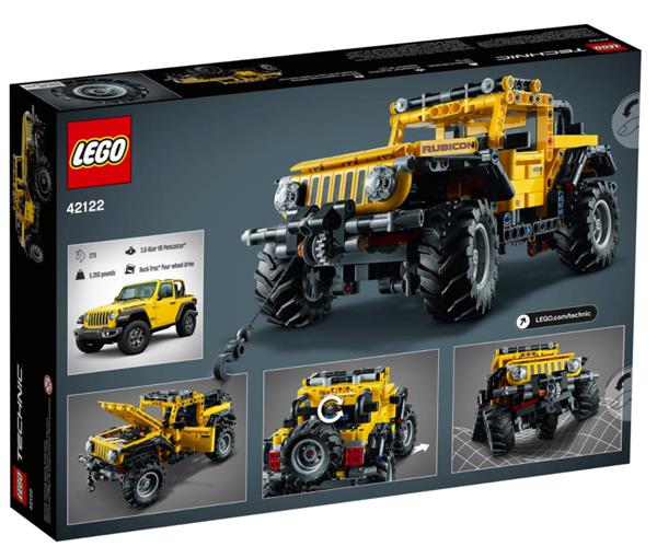Grote foto lego technic 42122 jeep wrangler kinderen en baby duplo en lego