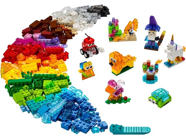 Grote foto lego classic 11013 creatieve transparante stenen kinderen en baby duplo en lego