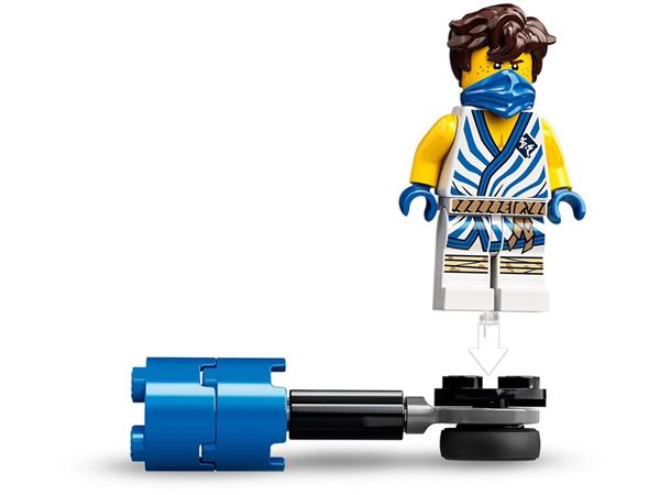 Grote foto lego ninjago 71732 epische strijd set jay tegen serpentine kinderen en baby duplo en lego