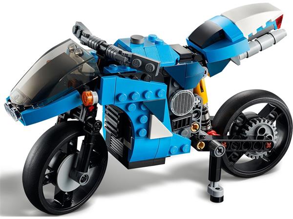 Grote foto lego creator 31114 snelle motor kinderen en baby duplo en lego