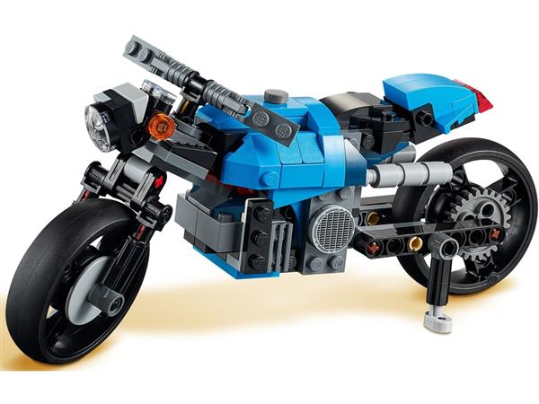 Grote foto lego creator 31114 snelle motor kinderen en baby duplo en lego