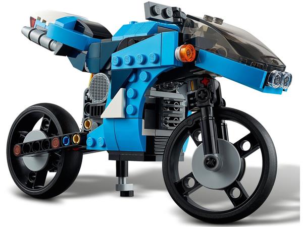 Grote foto lego creator 31114 snelle motor kinderen en baby duplo en lego