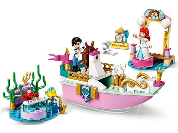 Grote foto lego disney 43191 ariels feestboot kinderen en baby duplo en lego