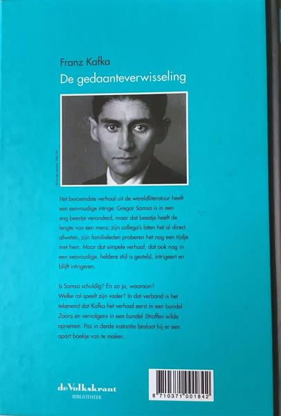 Grote foto franz kafka de gedaanteverwisseling boeken literatuur