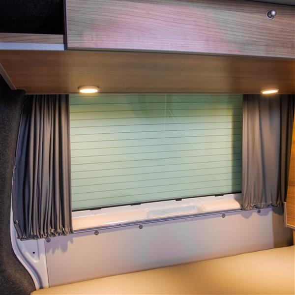 Grote foto camper gordijnen voor de volkswagen t5 t6 caravans en kamperen camper accessoires