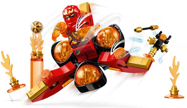 Grote foto lego ninjago 71777 kai s drakenkracht spinjitzu flip voorve kinderen en baby duplo en lego