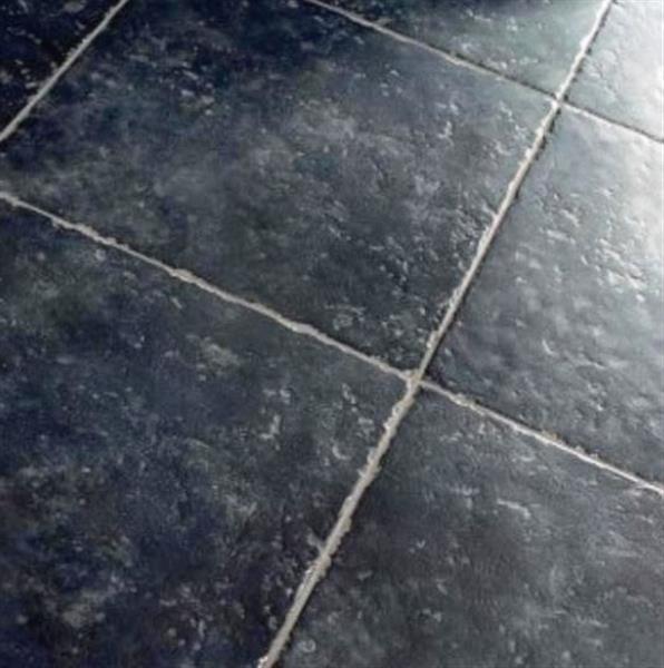 Grote foto zwarte plavuis verouderde look type kloostertegel doe het zelf en verbouw tegels