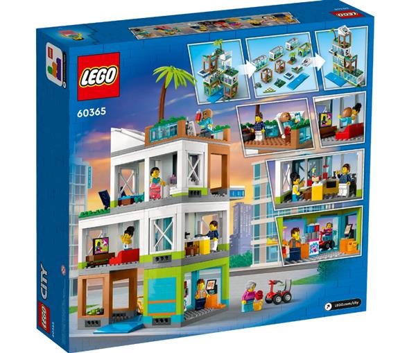 Grote foto lego city 60365 appartementsgebouw voorverkoop juni kinderen en baby duplo en lego