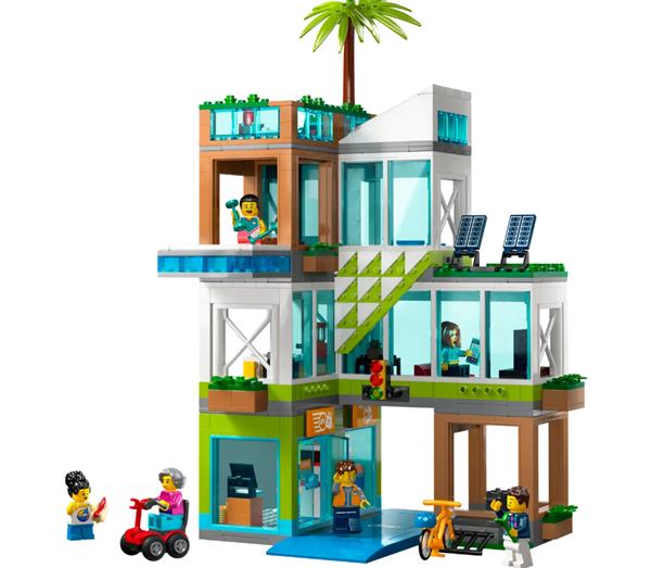 Grote foto lego city 60365 appartementsgebouw voorverkoop juni kinderen en baby duplo en lego
