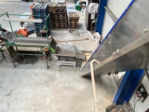 Grote foto hastamat multihead afweegmachine met verticale flowpackmachine en transportbanden agrarisch tuinbouw