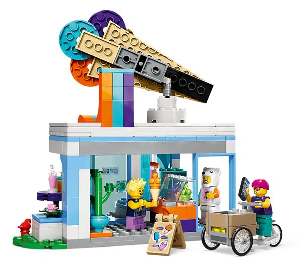 Grote foto lego city 60363 ijswinkel voorverkoop juni kinderen en baby duplo en lego