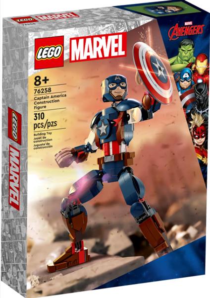 Grote foto lego super heroes marvel 76258 captain america bouwfiguur v kinderen en baby duplo en lego