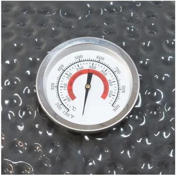 Grote foto keramische barbecue kamado 33cm zwart tuin en terras buitenkeukens
