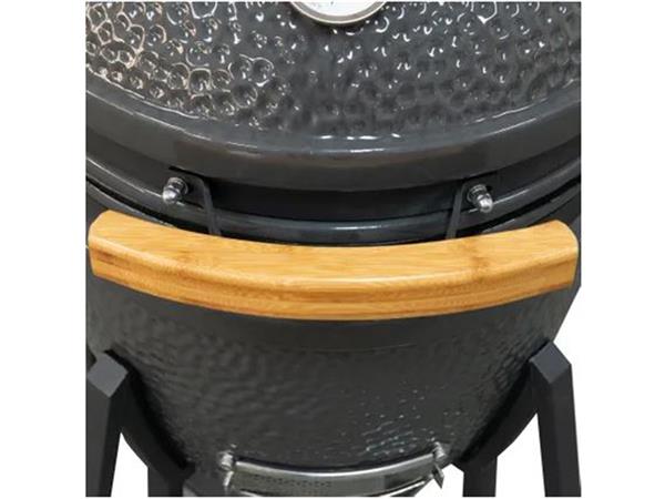 Grote foto keramische barbecue kamado 33cm zwart tuin en terras buitenkeukens