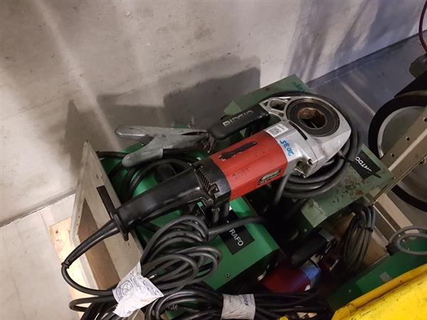 Grote foto draadsnijmachine rems ridgid 230v handzaam doe het zelf en verbouw gereedschappen en machines