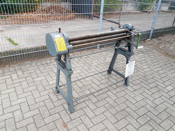 Grote foto jorg plaatwals rollenwals walsen van plaatwerk doe het zelf en verbouw gereedschappen en machines