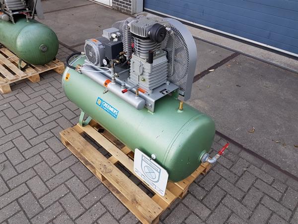 Grote foto creemers compressor 400v tank 250l gebruikt doe het zelf en verbouw gereedschappen en machines