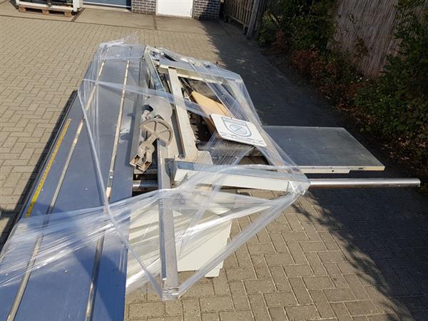 Grote foto formaatzaag aannemer timmerman 3 2m zaagmachine doe het zelf en verbouw zaagmachines