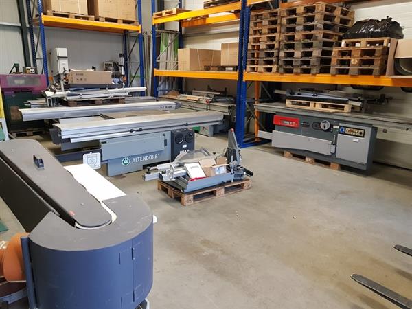 Grote foto altendorf wa8 formaatzaag platenzaag paneelzaag doe het zelf en verbouw zaagmachines