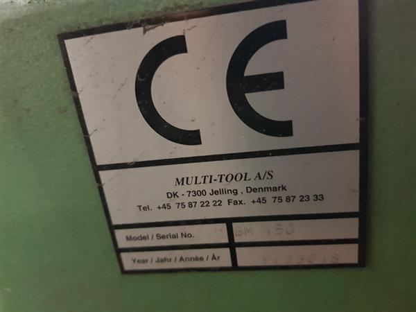 Grote foto bandschuurmachine 150x2000mm voetpedaal geschakeld bandbreedte 150mm doe het zelf en verbouw schuurmachines